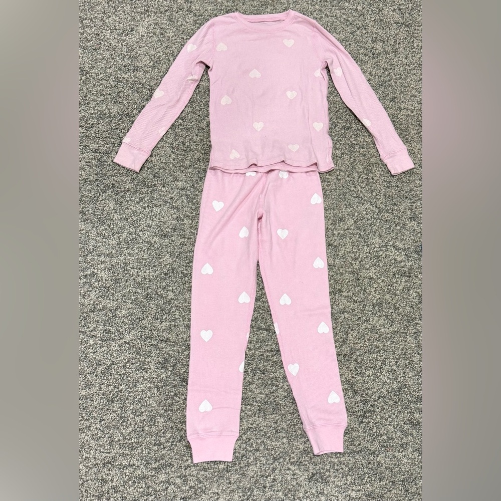 Amazon Essentials Girls Thermal Long Underwear Set. Size 8. Worn 2x
